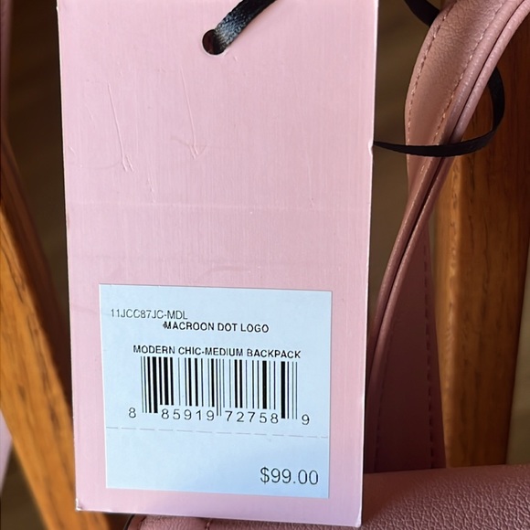 Juicy Couture mini backpack purse NOW WITH MATCHING WALLET - Picture 7 of 12